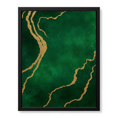 Mystic Marble Series Artwork - Emerald | Abstract Signature Artwork #00723