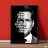 Suits Harvey Specter B&W Quote | Anime Poster Wall Art On Sale