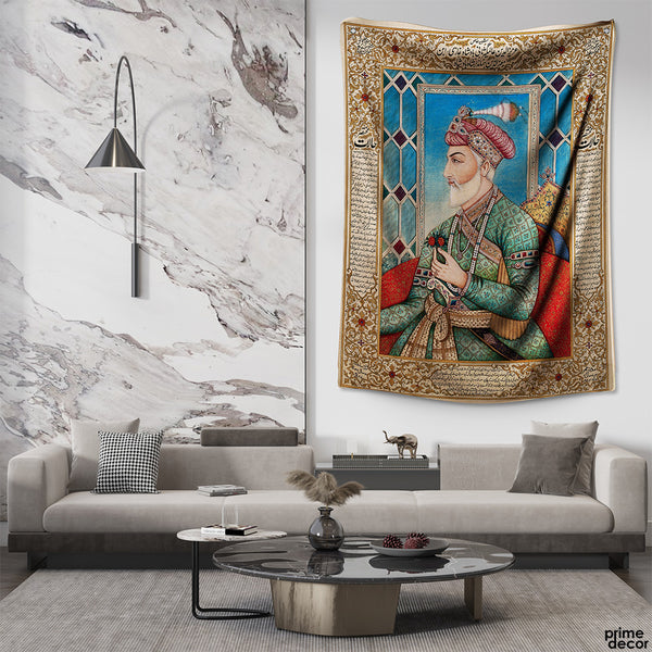Beautiful Historic Mughal Era Art | Historic Cultural Tapestry - Prime Décor
