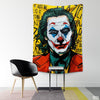 Joker Face With Motivational Text | Abstract Movies Tapestry - Prime Décor