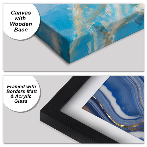 Wash Your Worries Away Bathroom Typography (3 Panel) Washroom Wall Art - Prime Décor