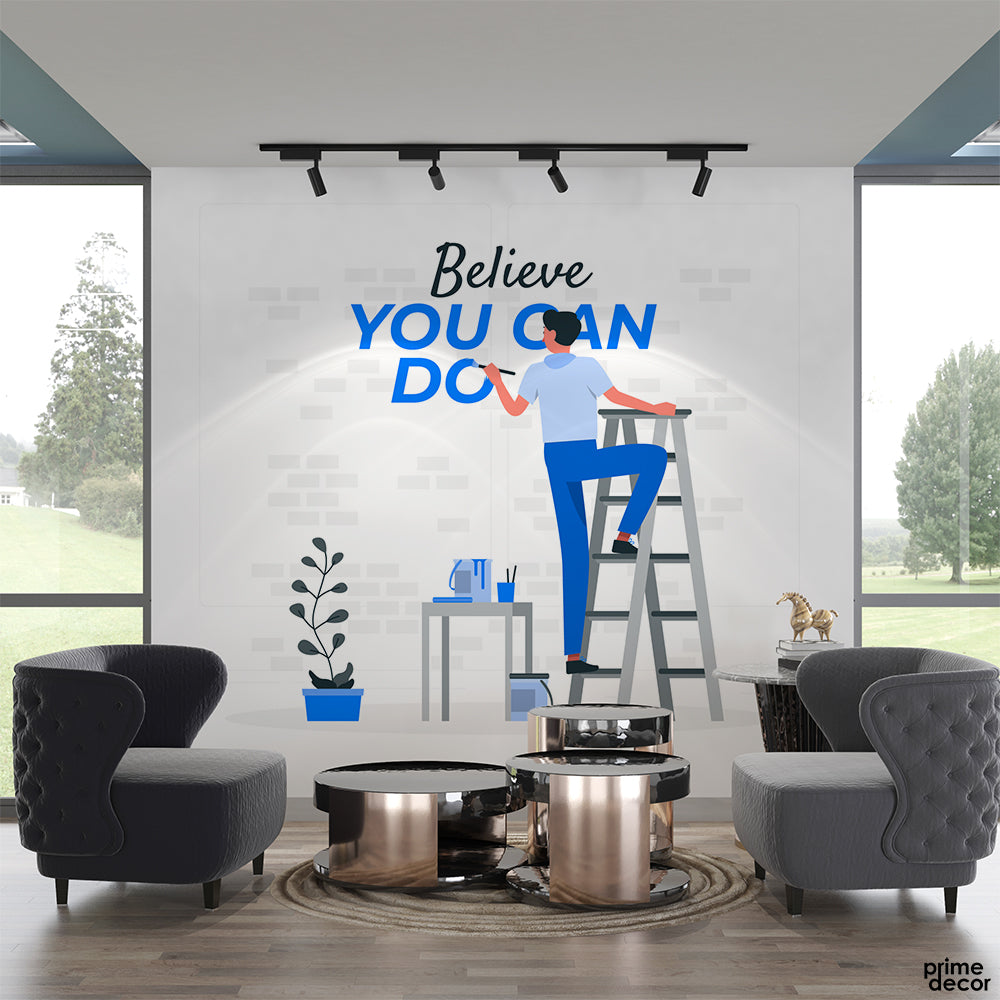 Writing Wall Concept Illustration | Wallpaper Mural - Prime Décor