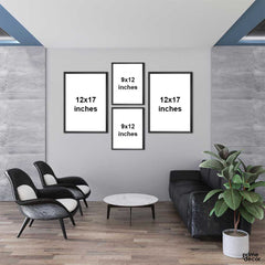 Aesthetic Medical Art (4 Panel) Medical Wall Art - Prime Décor