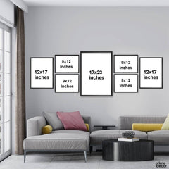 Aesthetic Nature Photography (7 Panel) Nature Wall Art - Prime Décor