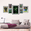 Aesthetic Pakistan Cricket Team (7 Panel) Cricket Wall Art