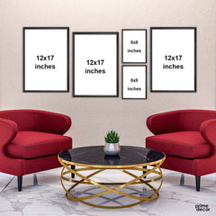 Best View Comes After Hardest Climb (5 Panel) Travel Wall Art - Prime Décor