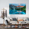 Calm Body of Water & Mountain (3 Panel) Nature Wall Art