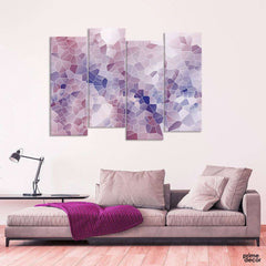 American Mosaic Graphic (4 Panel) | Abstract Wall Art - Prime Décor
