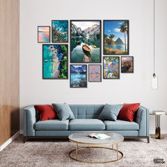 The Breathtaking Beauty of Nature (9 Panel) Nature Wall Art - Prime Décor