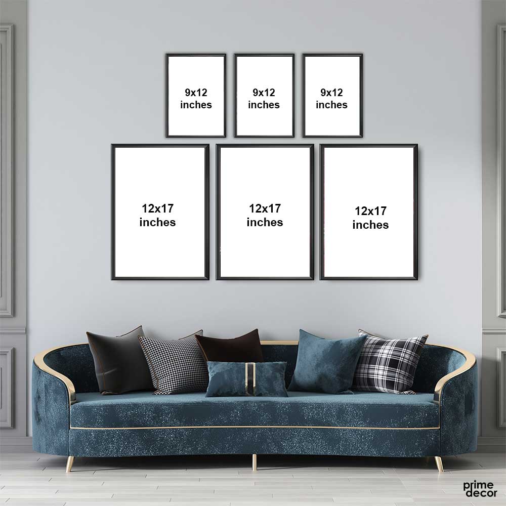 Ronaldo 7 Setup (6 Panel) Sports Wall Art - Prime Décor