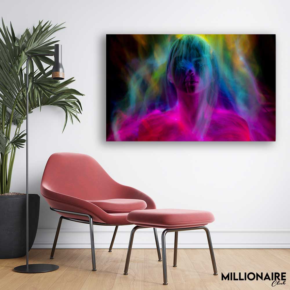 Girl Neon Effect - Prime Décor