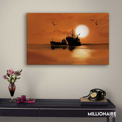 Digital Art Ship Boat - Prime Décor