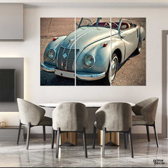 Audi Vehicle Car (3 Panel) | Classic Car Wall Art - Prime Décor