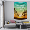 Every Sunset is an Opportunity | Motivational Tapestry