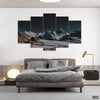 Hut Under The Stars (5 Panel) Landscape Wall Art