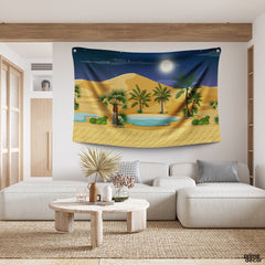 Desert Landscape Egyptian | Nature Tapestry - Prime Décor