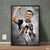 Ronaldo CR7 Charcoal Design | Football Wall Art