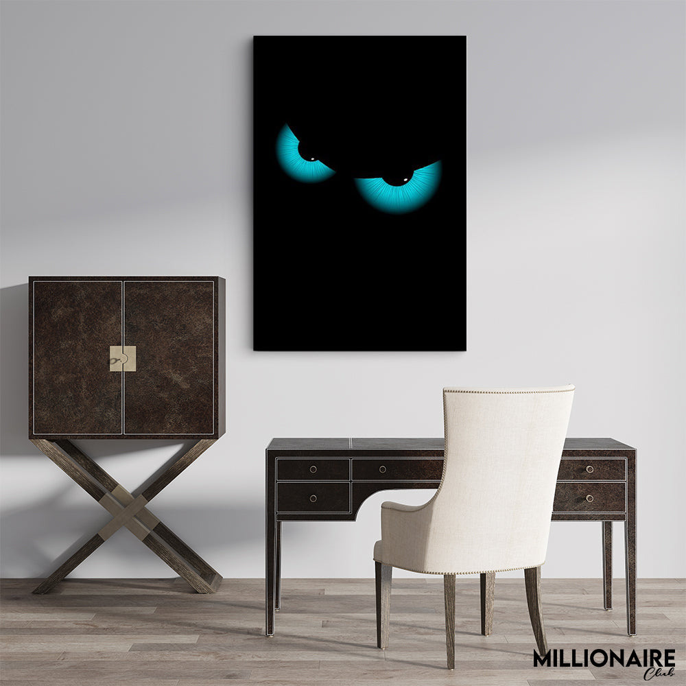 Blue Cat Animated Eyes - Prime Décor