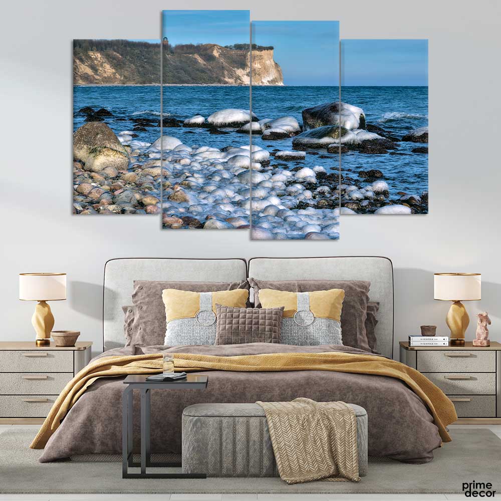 West Island View (4 Panel) Nature Wall Art - Prime Décor