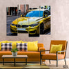 BMW M4 (4 Panels) | Car Wall Art