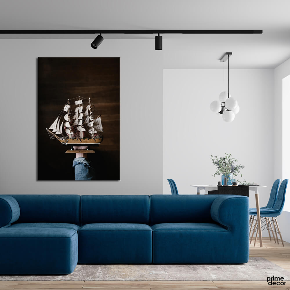 The Sailor Hand (Single Panel) Fantasy Wall Art - Prime Décor