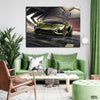 Green & Black Lamborghini (Single Panel) Cars Wall Art