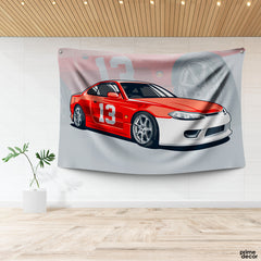 Japanese Old Drift | Car Tapestry - Prime Décor