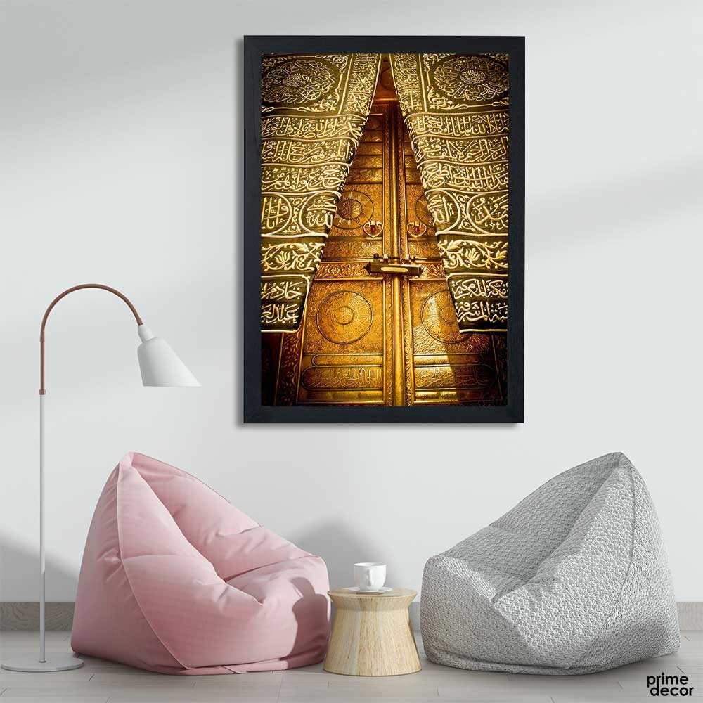 Kaaba Door | Islamic Poster Wall Art On Sale - Prime Décor