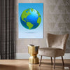 Classic Planet Earth (Single Panel) Earth Wall Art