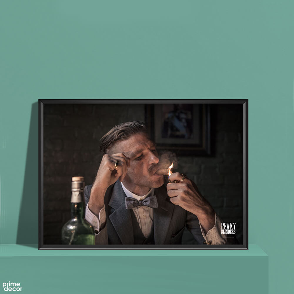 Arthur Shelby Smokin Peaky Blinders | Movie Poster Wall Art On Sale - Prime Décor