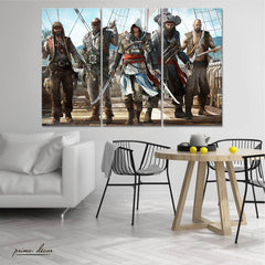 Assassin Creed (3 Panel) Game Wall Art - Prime Décor