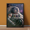 Astronaut Monkey in Space | Funny Poster Wall Art