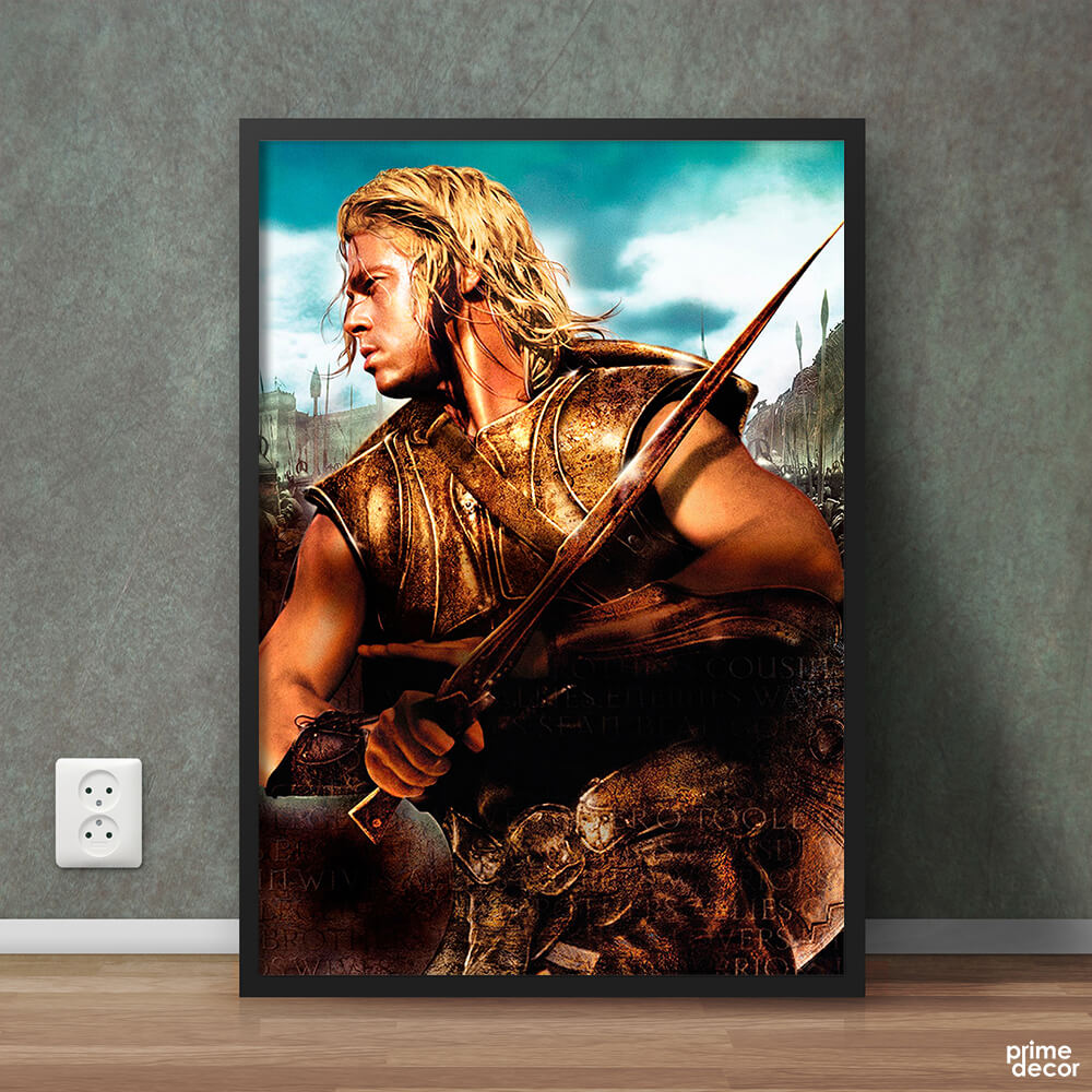 Brad Pitt In Troy Movie Poster Wall Art Prime D cor brad-pitt-in-troy-movie-poster-wall-art-prime-d-cor