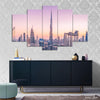 Burj Khalifa Dubai (5 Panel) Architecture Wall Art