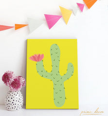 Cactus Drawing Nursery Poster Wall Art - Prime Décor
