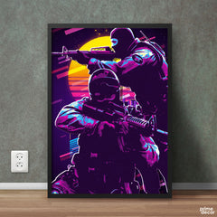 Call of Duty 80’s Style Artwork | Game Poster Wall Art - Prime Décor