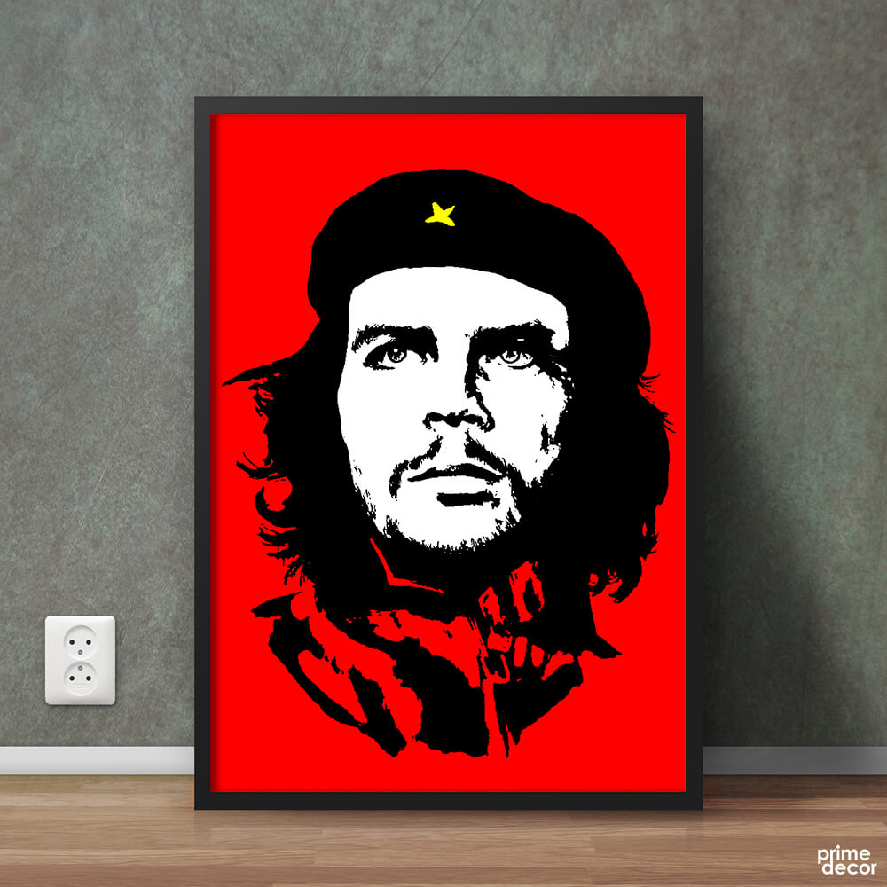 Che Guevara | Figure Poster Wall Art On Sale - Prime Décor