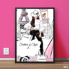 Chic Chanel Paris Beauty | Fashion Poster Wall Art
