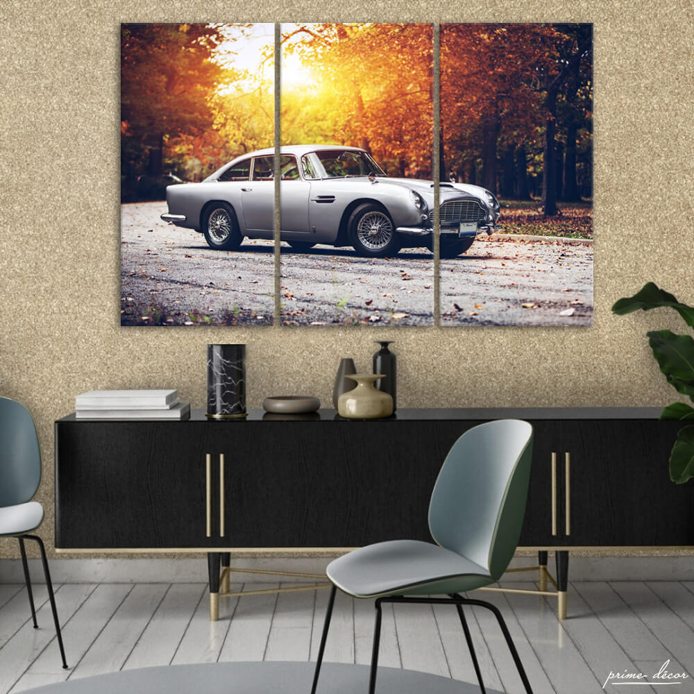 Classic/Vintage Car (3 Panel) Cars Wall Art - Prime Décor