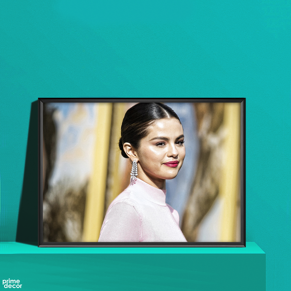 Selena Gomez American Singer | Figure Poster Wall Art - Prime Décor