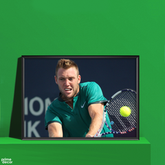 Jack Sock American Tennis Player | Sports Poster Wall Art - Prime Décor