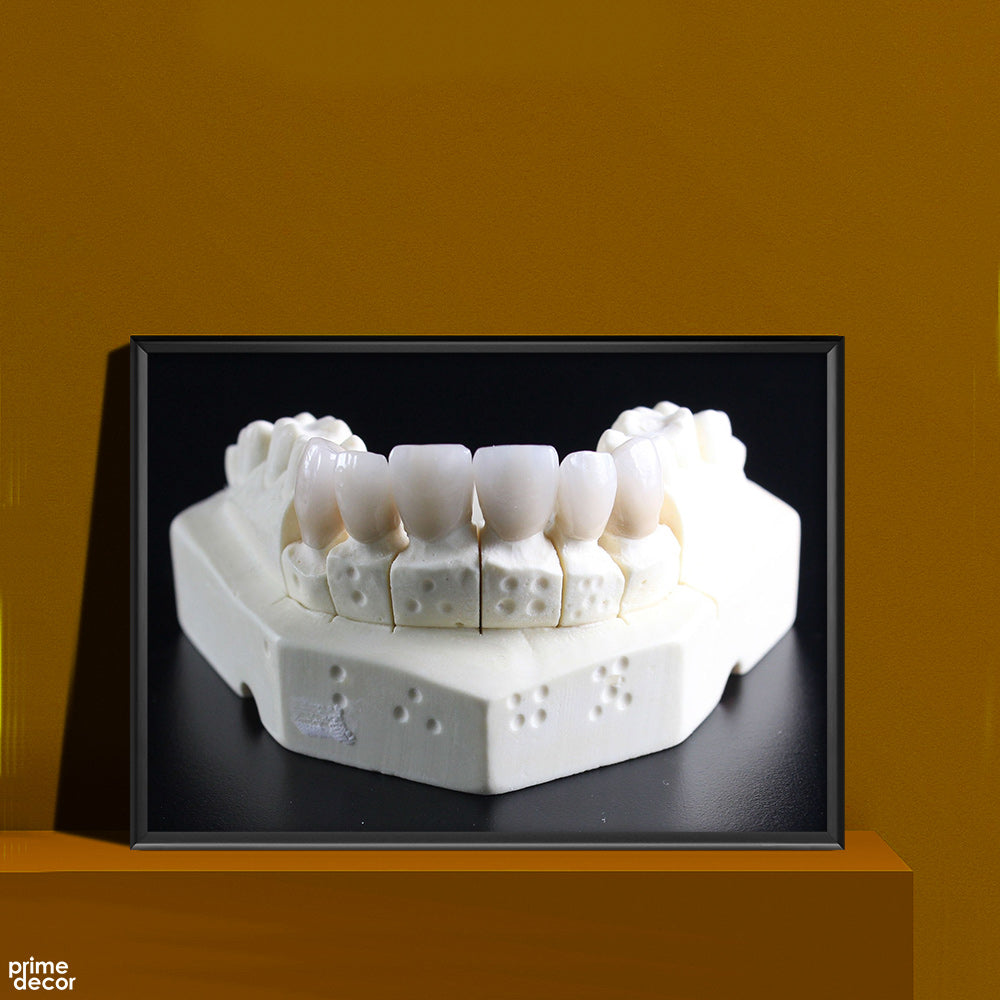Dentures Teeth for Dentals | Dentist Wall Art - Prime Décor