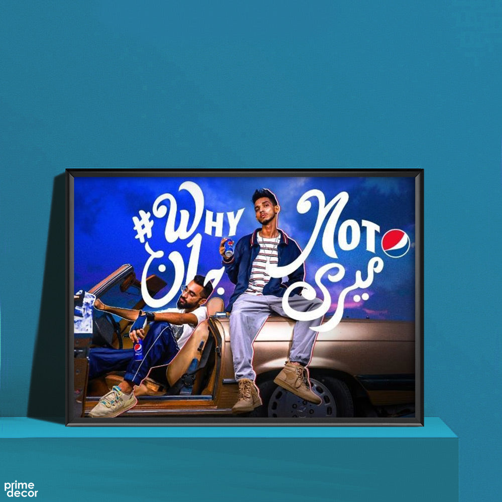 Young Stunners Why Not Meri Jan | Pepsi Poster Wall Art - Prime Décor