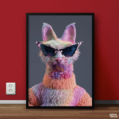 Fashion Cat Colorful | Poster Wall Art - Prime Décor