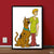 Scooby Doo Poster | Cartoon Wall Art