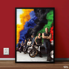 Fast & Furious | Movie Poster Wall Art - Prime Décor