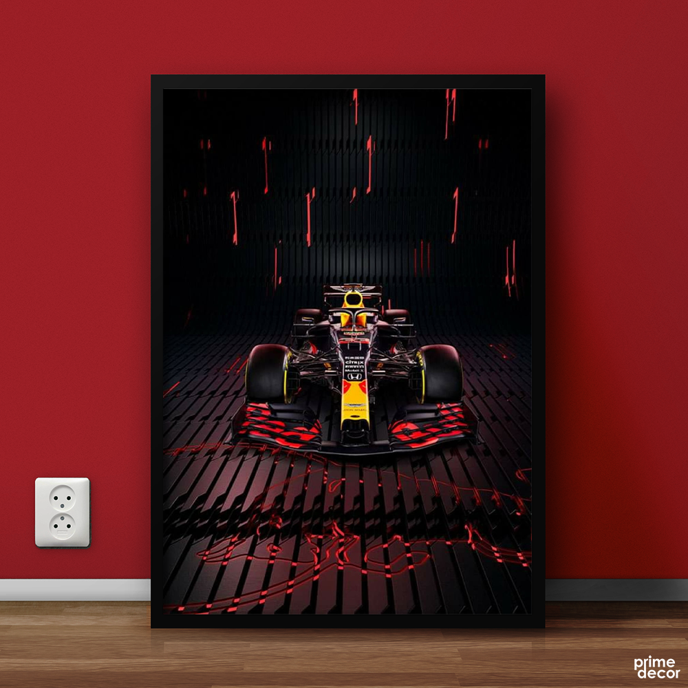Max Verstappen RB16 | Car Poster Wall Art - Prime Décor