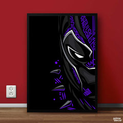 Electric Blue Avenger | Series Poster Wall Art