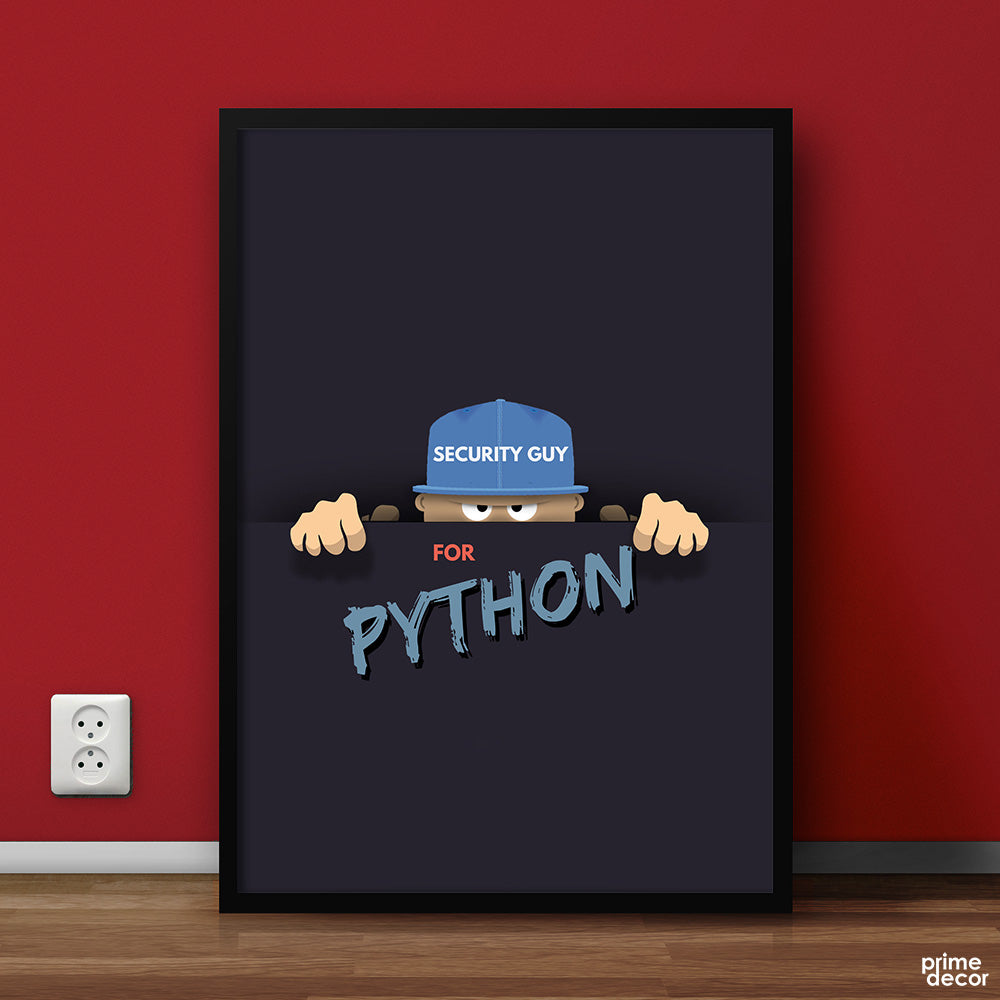 For Python | Programming Poster Wall Art– Prime Décor