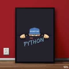 For Python | Programming Poster Wall Art - Prime Décor